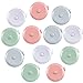 E ELAINFIA 12 Pack Soft Retractable Measuring Tape Tape Measure for Body Measuring Metric Tape Measure Double Scale for Body Fabric Sewing Tailor Cloth Knitting Home Craft Measurements - Image 2