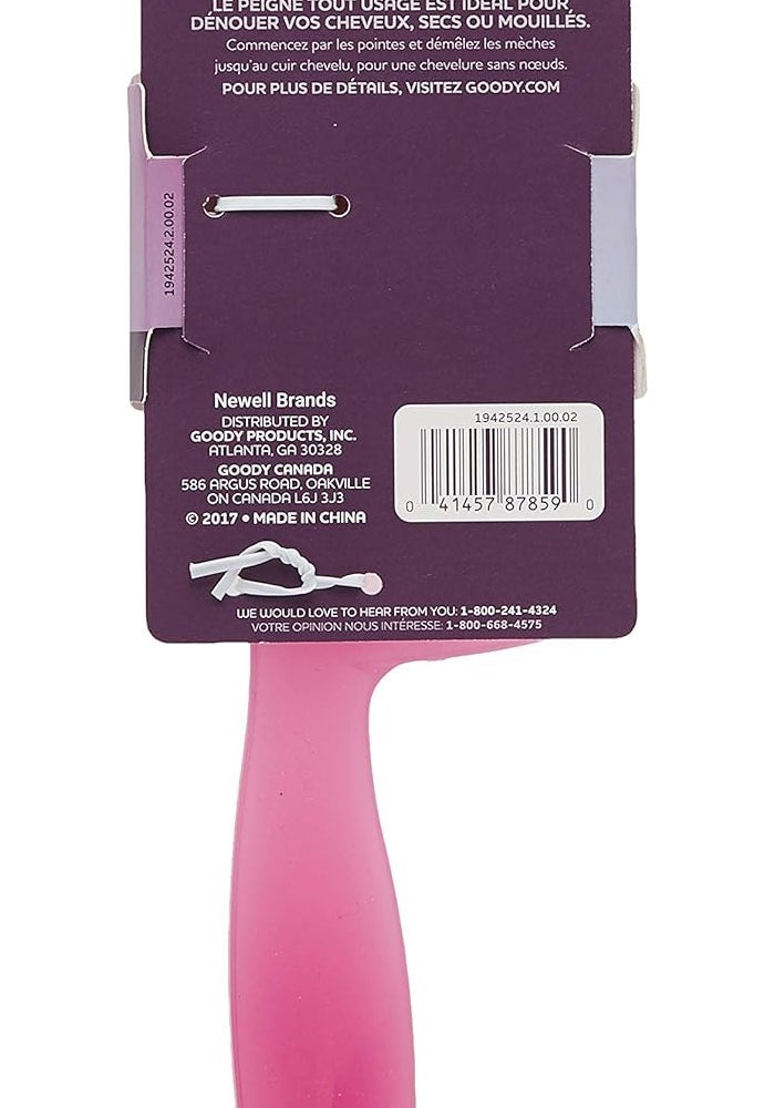 Goody Ouchless Detangler Comb - All-Purpose Wide Tooth Comb for Tangles, Wet or Dry, Ideal for All Hair Types - Image 3