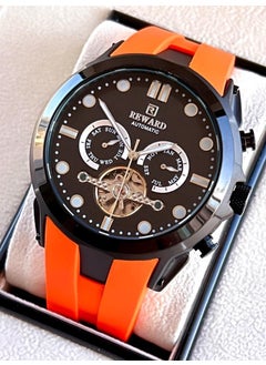REWARD Rwd.28 Fully Automatic Silicone Band Internal Functions Active 3 Atm Water Resistant Men's Wristwatch  - Image 1