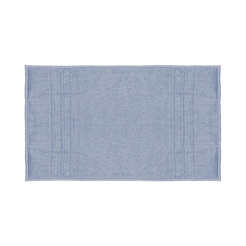 Mosobam Luxury Turkish Bath Mat 20X34 Allure Blue 1000 GSM Bamboo Viscose  Aegean Turkish Combed Cotton