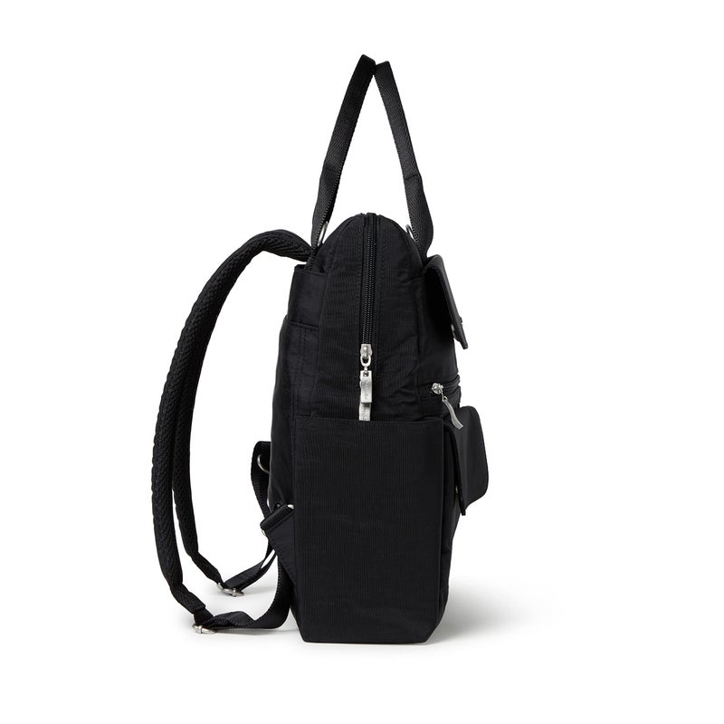 Baggallini Baggallini womens Modern Everywhere Laptop Backpack, Black, One Size US  - Image 2