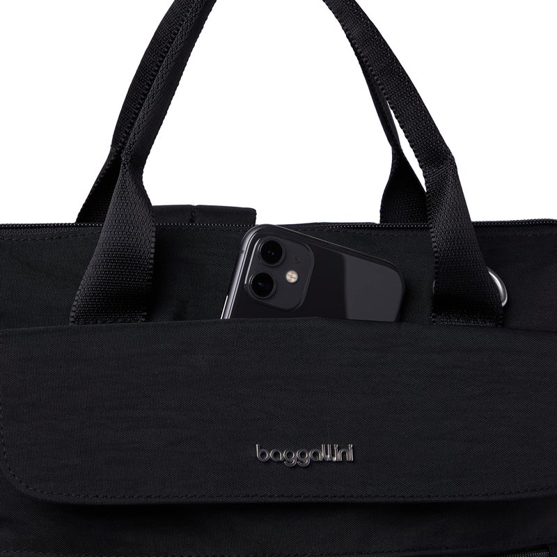 Baggallini Baggallini womens Modern Everywhere Laptop Backpack, Black, One Size US  - Image 3
