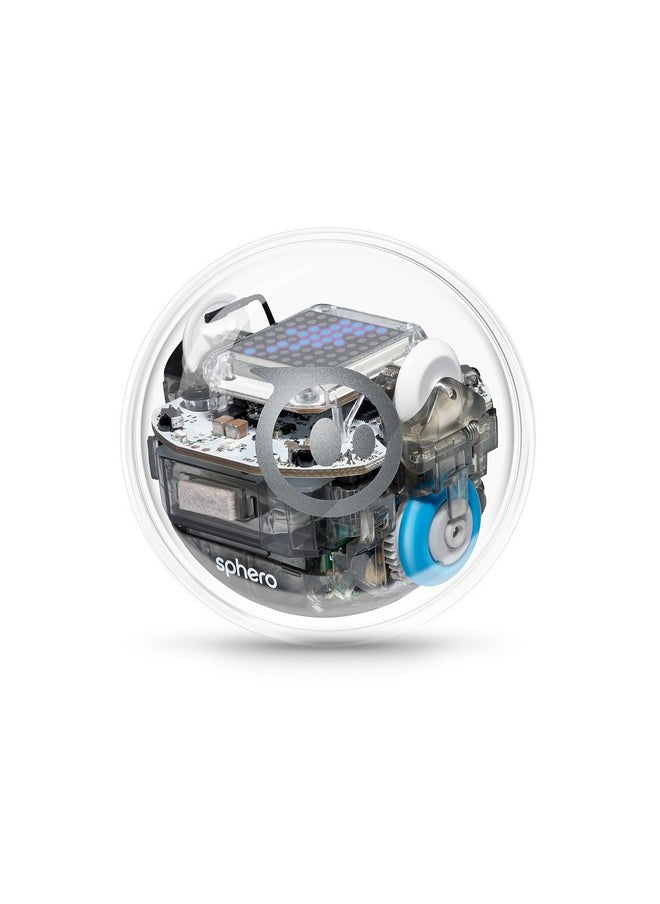 Sphero Bolt - Coding Robot Ball - Beginner To Advanced Programming - Ages 8+ - Learn To Code 3 Ways: Draw, Blocks, Javascript - Programmable Sensors - Led Matrix - Durable And Waterproof Design  - Image 1