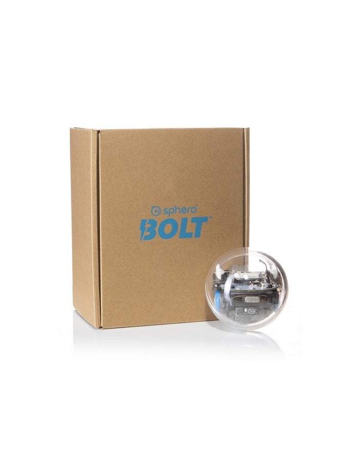 Sphero Bolt - Coding Robot Ball - Beginner To Advanced Programming - Ages 8+ - Learn To Code 3 Ways: Draw, Blocks, Javascript - Programmable Sensors - Led Matrix - Durable And Waterproof Design  - Image 2