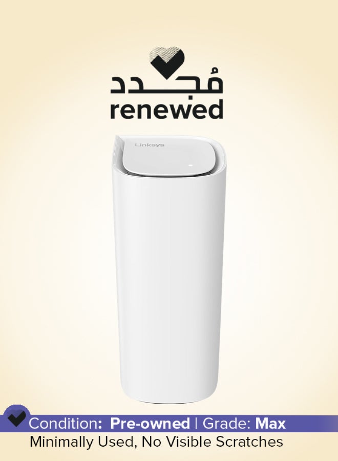 لينكسيس مجدد - جهاز توجيه واي فاي 7 ثلاثي النطاق Velop Pro 7 10G Mesh BE11000 - تغطية كاملة مع نظام الشبكة الإدراكية، سرعة جيجابت حقيقية تصل إلى 10 جيجابت في الثانية، إعداد بسيط، حتى 2,700 قدم مربع و 200 جهاز - 1x جهاز توجيه - Image 1