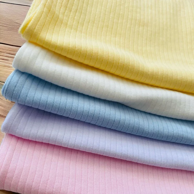 مياكيدزورلد Colorful Baby Snap Bodysuit Underwear Undershirt Bodysuit 4 Piece Set Cotton Ribbed Texture Soft