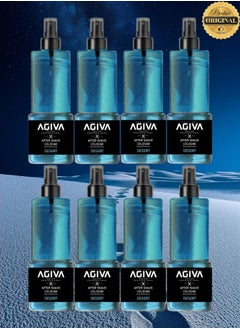 Agiva 8 Pieces Agiva After Shave Cologne Desert  - Image 1