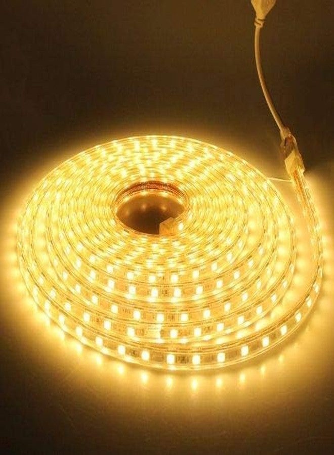 Gesto 5 Meter Rope Led Strip Lights – Outdoor Lights Waterproof for Balcony Decoration,Home Decor & Interior Decoration | Decorative Lights for Diwali Decoration,Cove Light for Ceiling (Warm White) - Image 4
