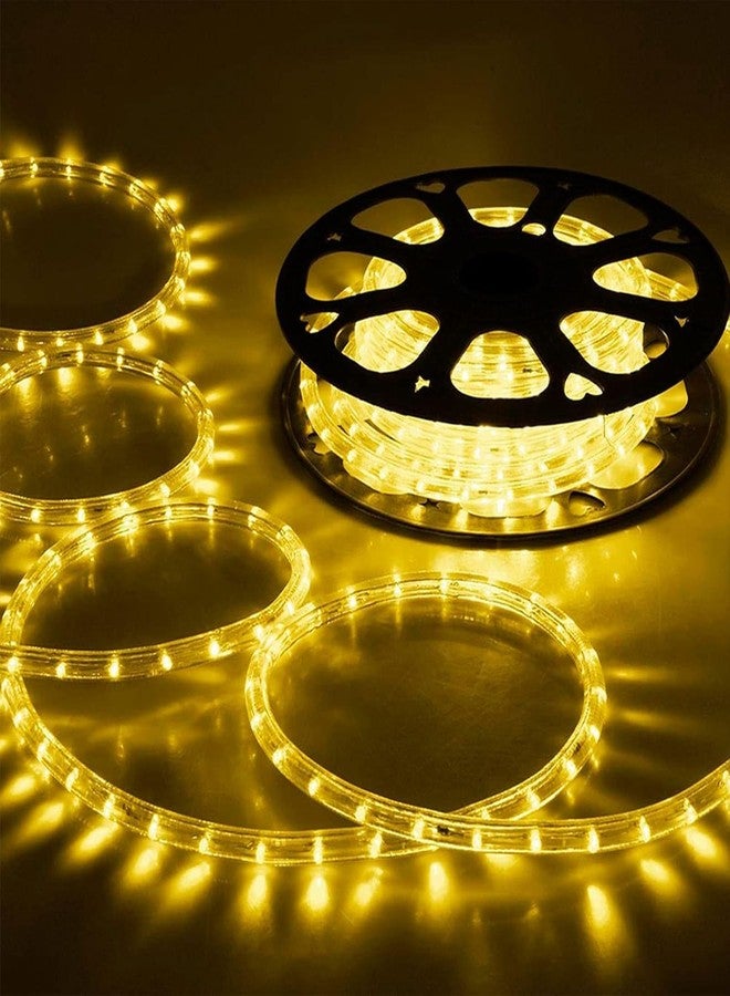 Gesto 5 Meter Rope Led Strip Lights – Outdoor Lights Waterproof for Balcony Decoration,Home Decor & Interior Decoration | Decorative Lights for Diwali Decoration,Cove Light for Ceiling (Warm White) - Image 2