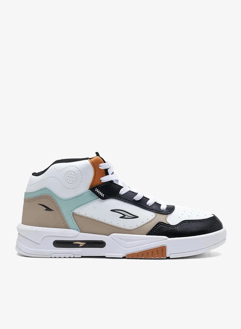 Asian  Casual Sneakers for Men in White and Black for Men | Best Price UAE