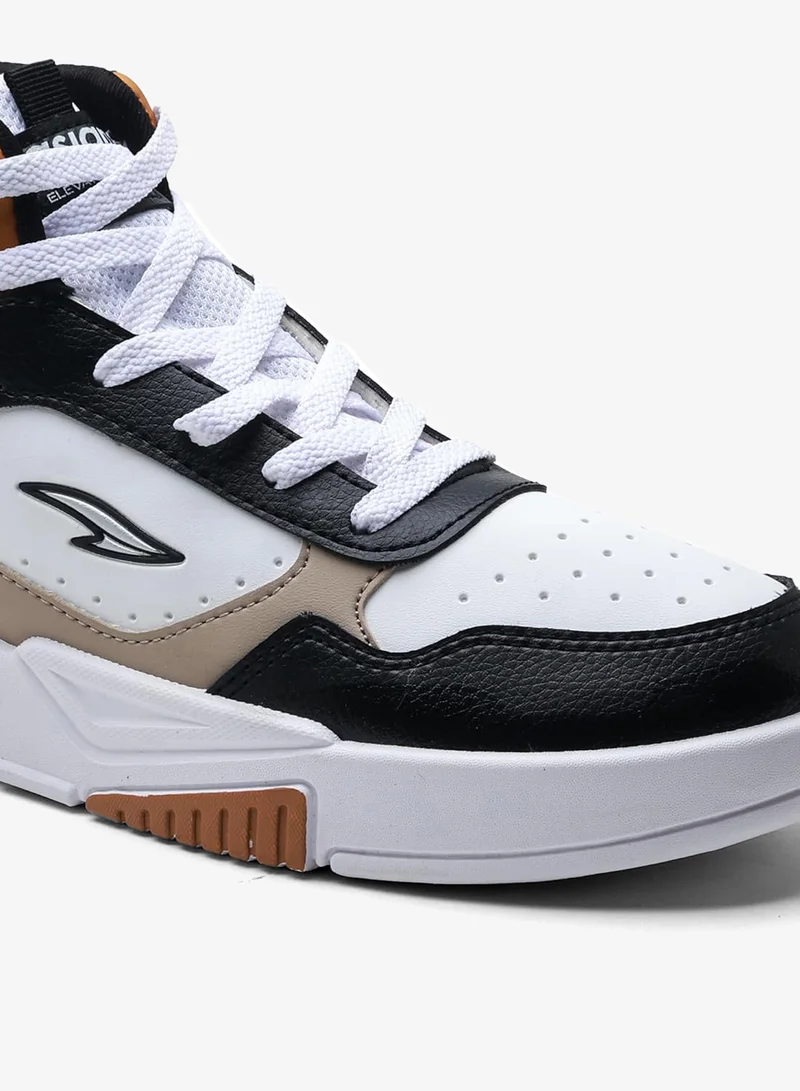 Asian  Casual Sneakers for Men in White and Black for Men | Best Price UAE