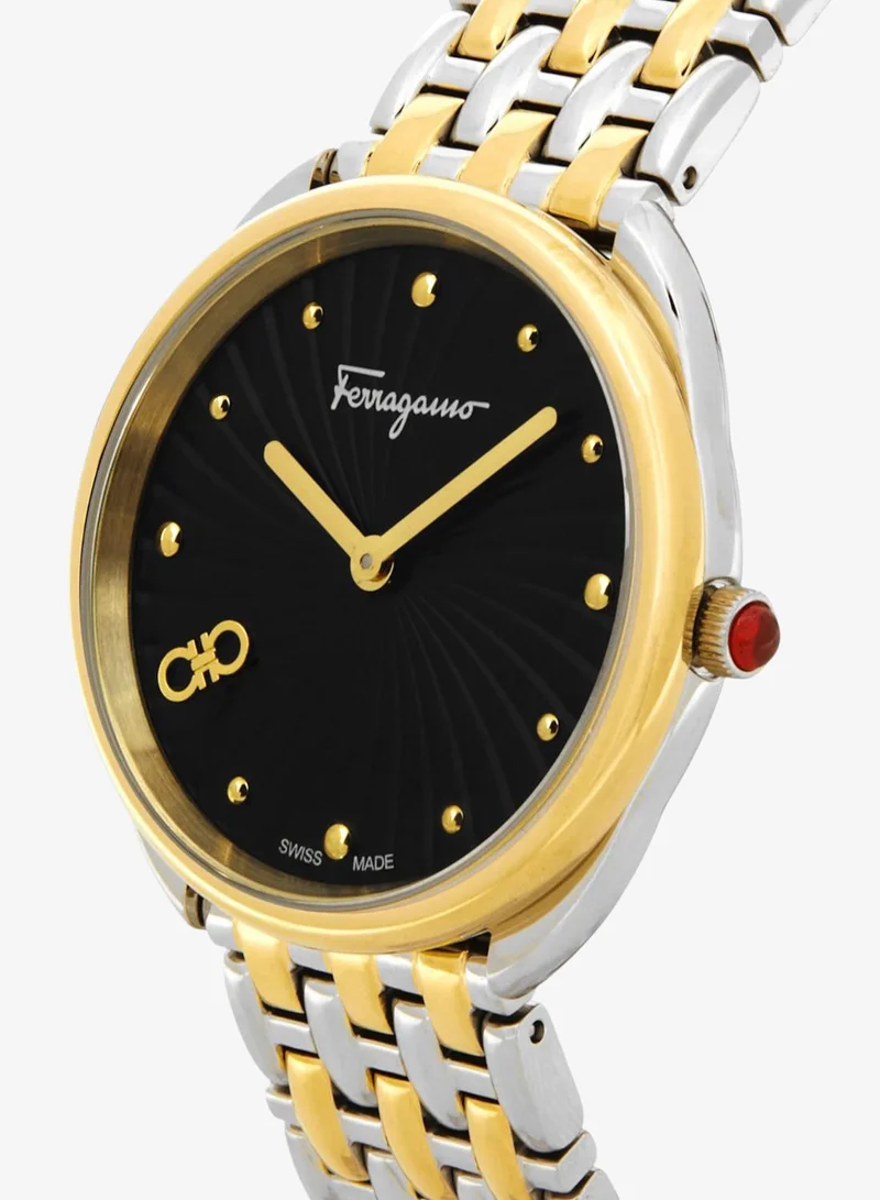 Ferragamo  Cuir Quartz Ladies Watch for Women | Best Price UAE