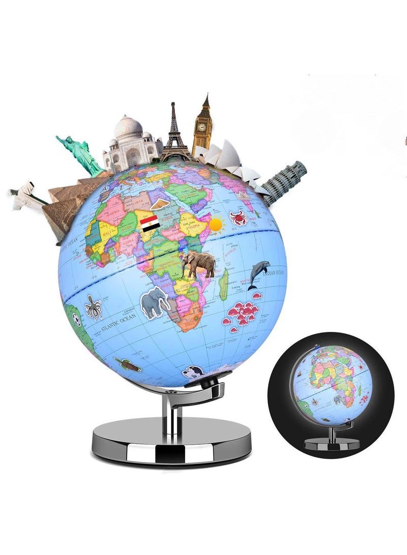 Y&D Luminous AR Globe 9-inch Intelligent AR Globe For Kids  - Image 1