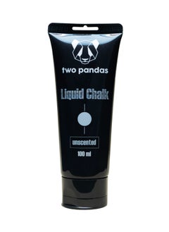 two pandas Pandas Liquid Chalk (White Unscented) For Rock Climbing Calisthenics Bouldering Gym Crossfit Gymnastics Weightlifting (Not For Pole Dancing)  - Image 1