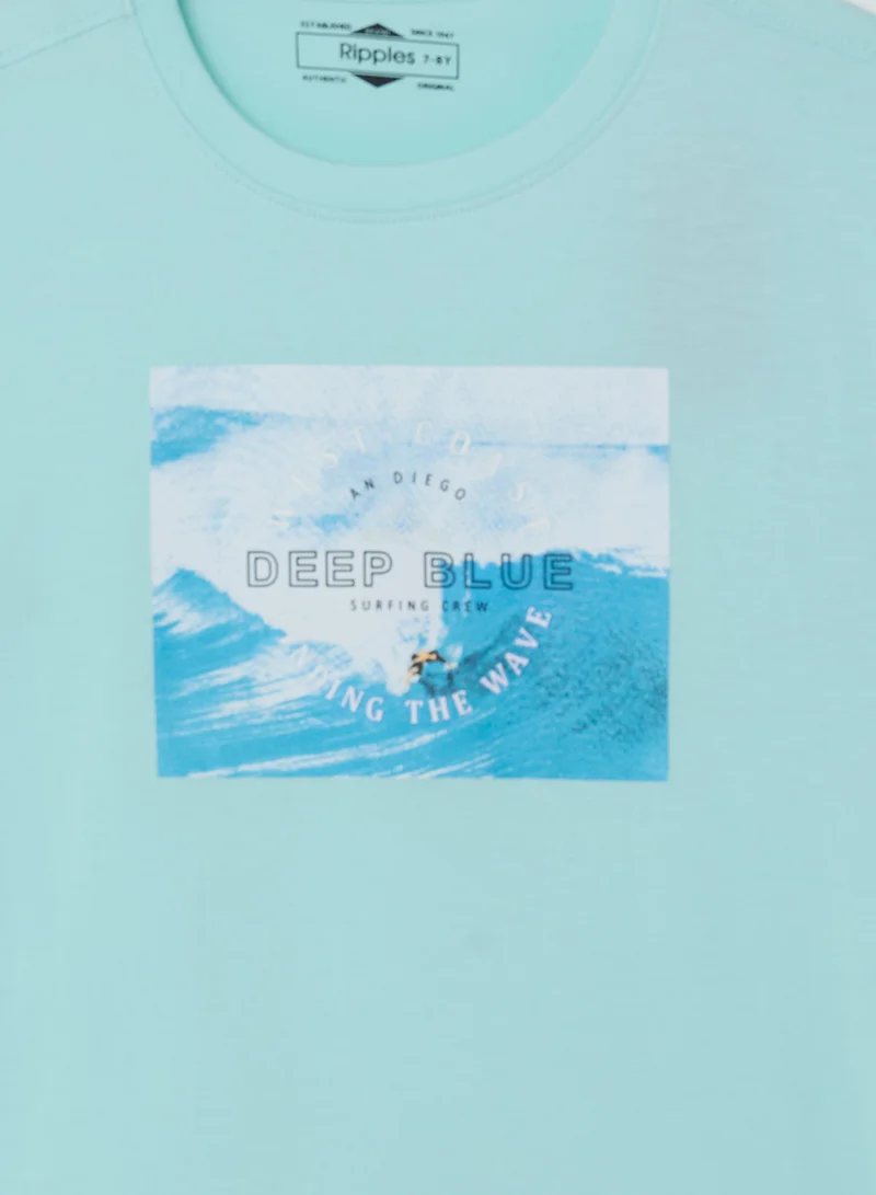 Ripples Boys Drop Shoulder T-shirts