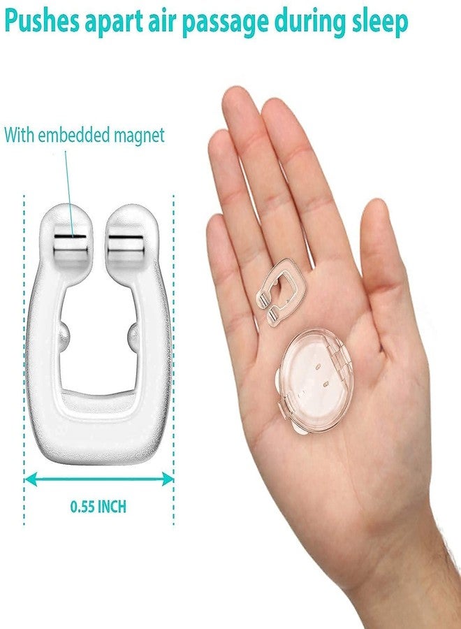 Laxit Pack of 1 Snoring stopper Anti Snoring Nose Clip Devices for Men and Women, Snore Free Magnetic Nose Clip, Snoring Solution, Sleeping Aid Devices Ease Breathing, Relieves Nasal Noise Clip (Pack of 1) - Image 5