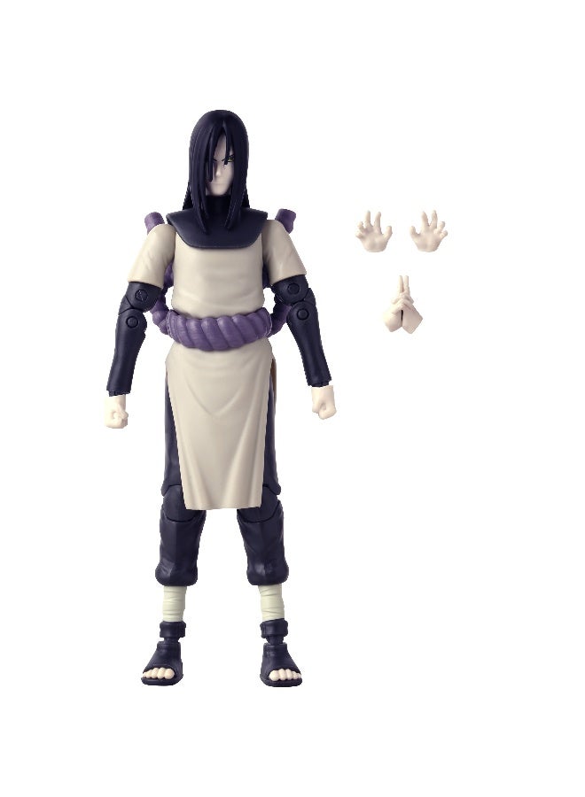 Bandai Anime Heroes Naruto Orochimaru 6.5-Inches | Collectible Action Figure | Display Figure | Interchangeable Hands | Perfect Gift for Collectors, Manga & Anime Lovers! - Image 1