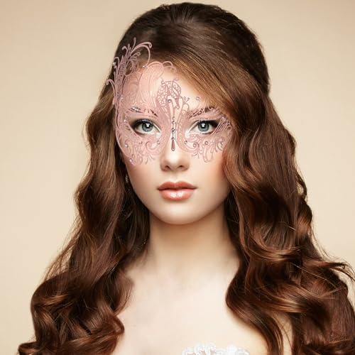 Coddsmz 2 Pack Set Masks Masquerade Ball Halloween Costumes Mardi Gras Party Mask For Men and Women - Image 4