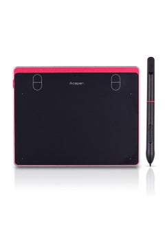 Digital Graphic Drawing Tablet 6*4 Inch Active Area Ultra-Thin Drawing Board Kit with 4 Shortcut Keys Battery-free Passive Stylus 8192 Levels Pressure