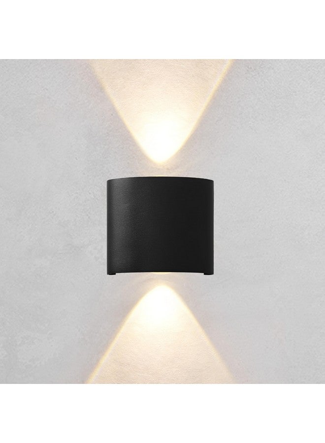 Gesto جستو 2 واط ضوء LED مقاوم للماء لتزيين المنزل - مصباح حائط LED ثنائي الاتجاه | أضواء حائط خارجية فاخرة IP65 للشرفة، البوابة، الارتفاع، الحديقة، الفناء | ضوء حائط زخرفي - عبوة من 1 - Image 1