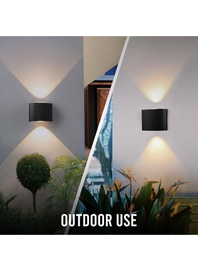 Gesto جستو 2 واط ضوء LED مقاوم للماء لتزيين المنزل - مصباح حائط LED ثنائي الاتجاه | أضواء حائط خارجية فاخرة IP65 للشرفة، البوابة، الارتفاع، الحديقة، الفناء | ضوء حائط زخرفي - عبوة من 1 - Image 5
