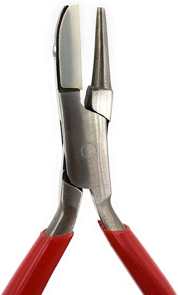 Round Flat Forming Plier with Nylon Jaw Plastic Coated for Multipurpose usespack of 1  - Image 3