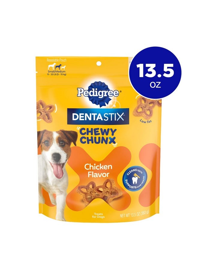 Pedigree Dentastix Chewy Chunx Dental Treats, Small/Medium Dog  13.5 Oz.  - Image 2