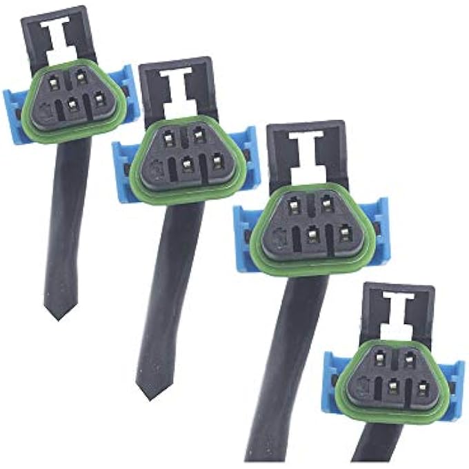 higherbro 4 مستشعرات أكسجين O2 لسيارة شيفروليه ترافيرس بويك إنكليف 36 لتر موديلات 2009 و2010 و2011 - Image 2