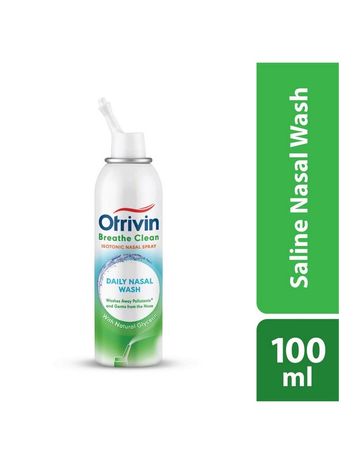 OTRIVIN - Breathe Clean Daily Nasal Wash, 100Ml, Pack Of 1 - Image 1