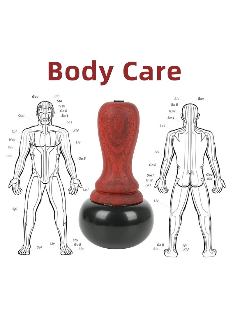 general Hot Stones for Massage with Adjustable Temperature Natural Bian Stone Gua Sha Scraping Massager Warmer Kit for Massage Home SPA Relaxation - Image 5