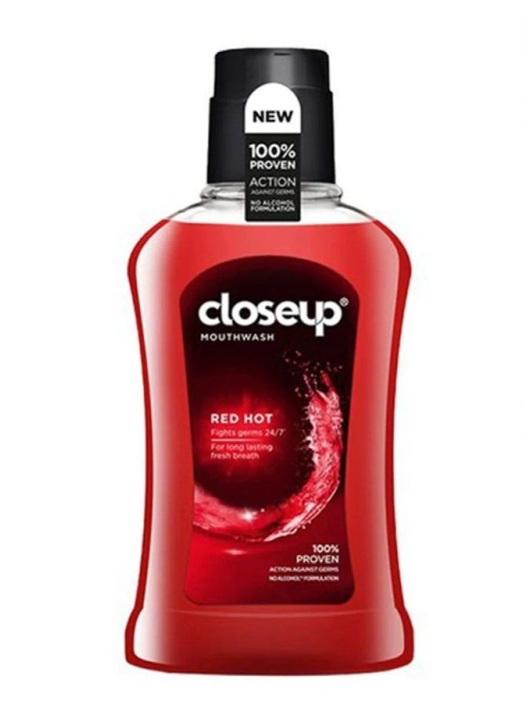 Closeup Mouthwash Red Hot 500ml 