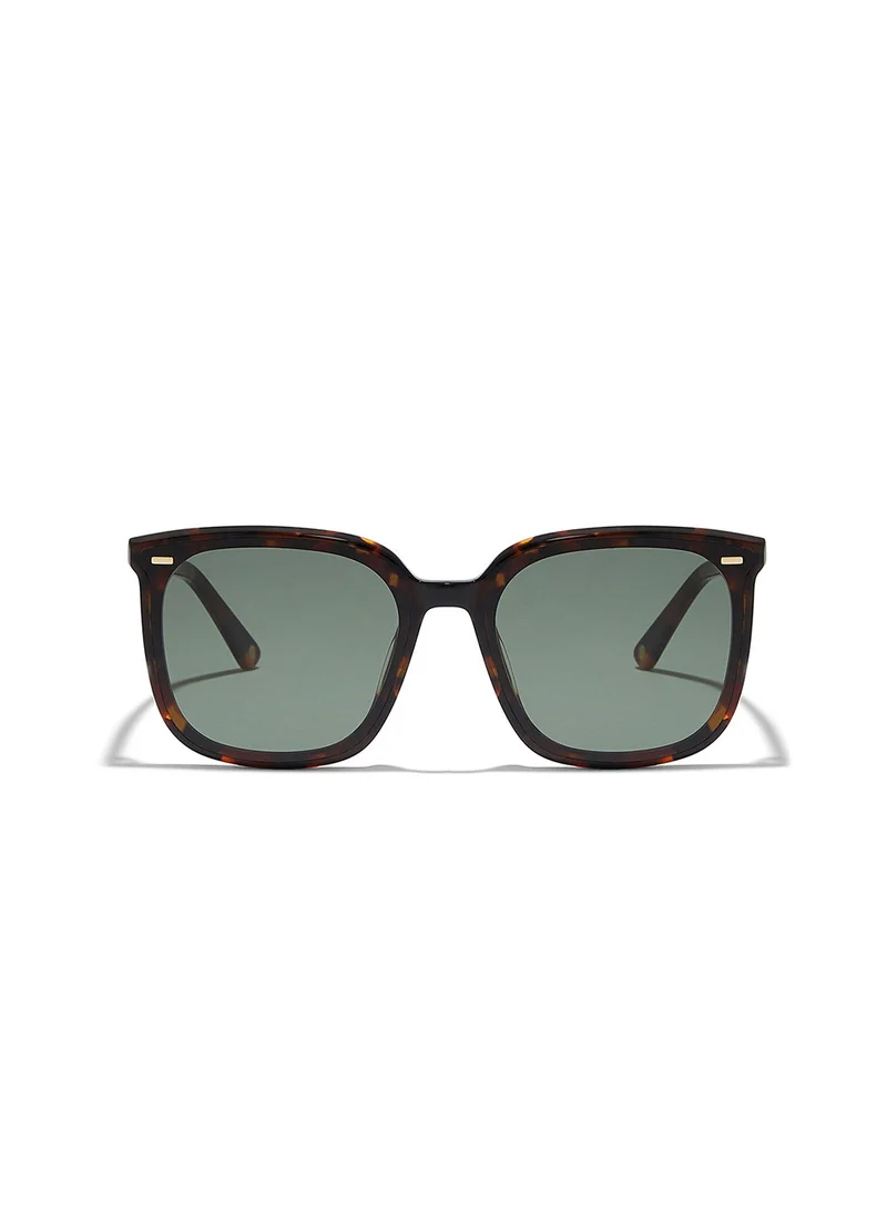 30Sundays 30Sundays ATHENA Women's Sunglasses, Tortoise/Green