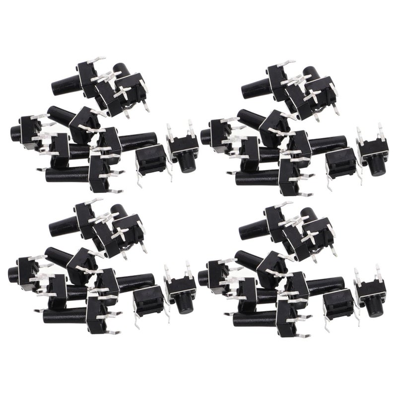 Tactile Push Button Switch Micro 100pcs Normally Open For PCB Diy Kit - Image 2