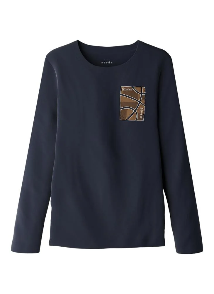 NAME IT Youth 2 Pack Of Crew Neck T-Shirt