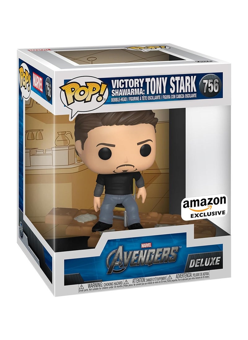 Funko Funko Pop Deluxe: Marvel Tony Stark Shawarma Exclusive, Action Figures 45075  - Image 1