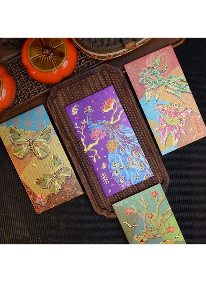 16 Pcs Chinese Style Red Packets Lucky Money Envelopes For New Year Gifts - Image 2