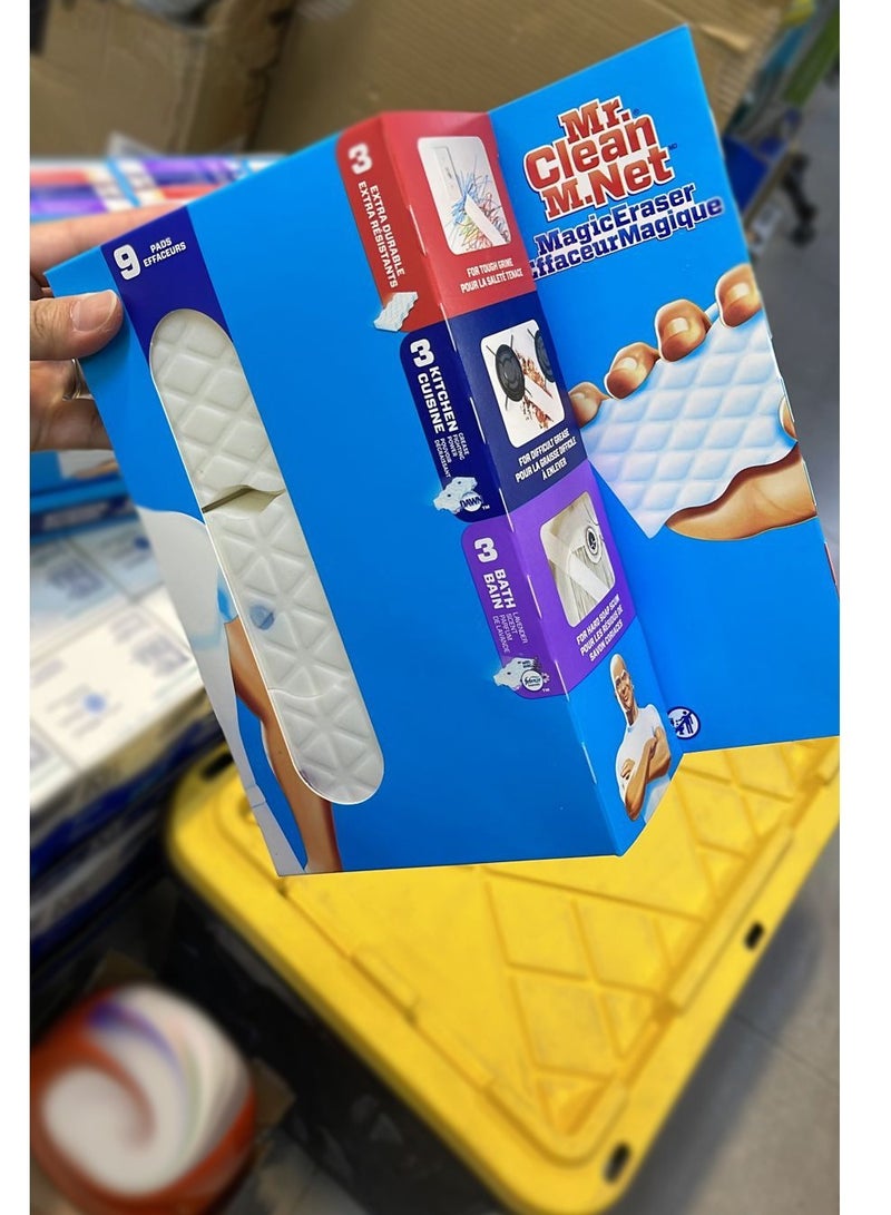 Mr Clean Magic Eraser Extra Durable Cleaning Sponge/Pads With Durafoam For All surfaces - Image 2
