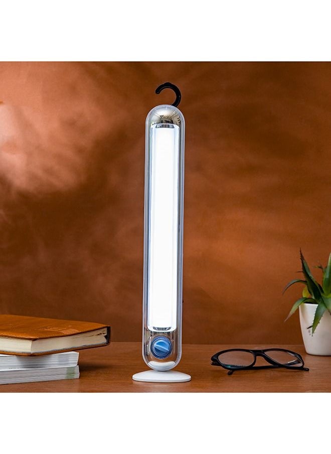 GEEPAS Rechargeable LED Lantern, Light Dimmer, 30pcs LED| 15hrs Working Time | Lantern with Folding Hook, Detachable Stand | Very Suitable for Power Outages, & Camping  - Image 2