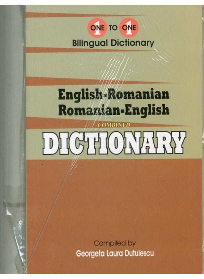 English Romanian Romanian English One to One Dictionary - Paperback