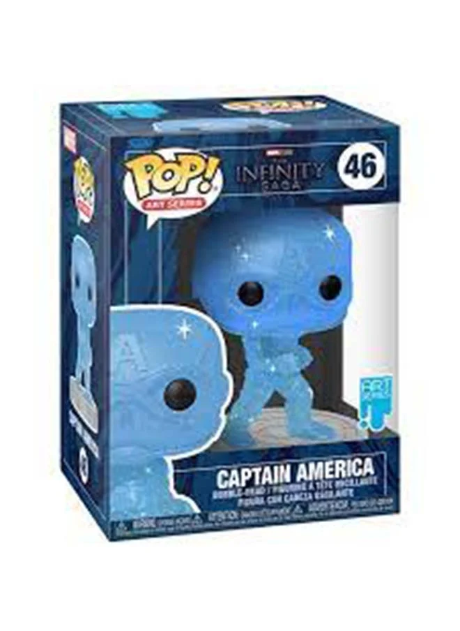 Funko Pop! Artist Series: Marvel: Infinity Saga- Cap AmericaBU