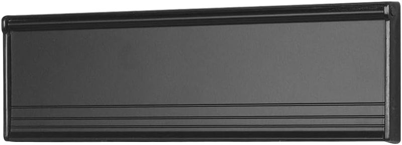 Draft Dodger 11.5" Insulated Universal Single Side Surface Mount Matte Black Mail Slot - Image 2