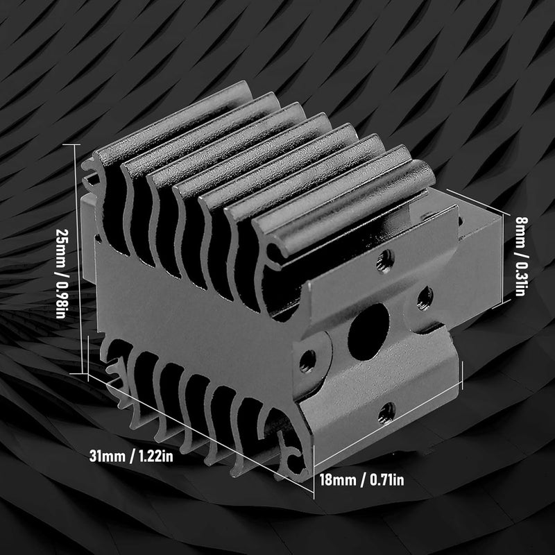 WALFRONT مجموعة فوهة ساخنة خزفية معدنية بالكامل 60 واط 24 فولت لطابعة Ender 3 V3 V3 Plus مع حلق سبائك التيتانيوم - Image 4