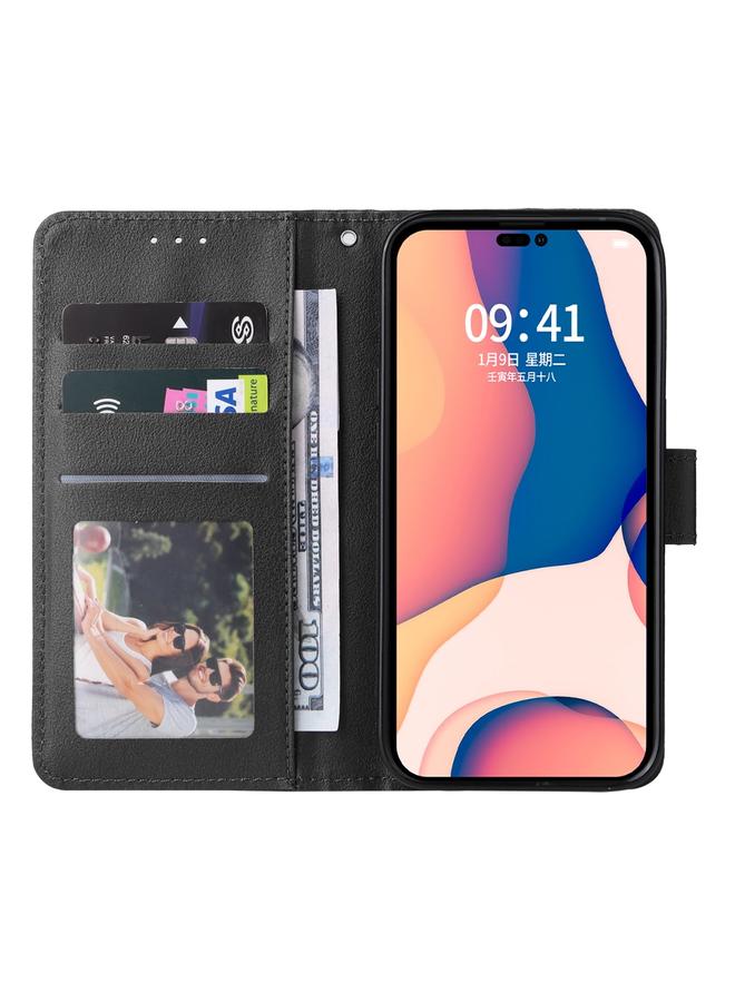 S-TOP Case For iPhone 14 Pro Max Multifunctional Horizontal Flip Leather Case with Three Card Slot - Image 4