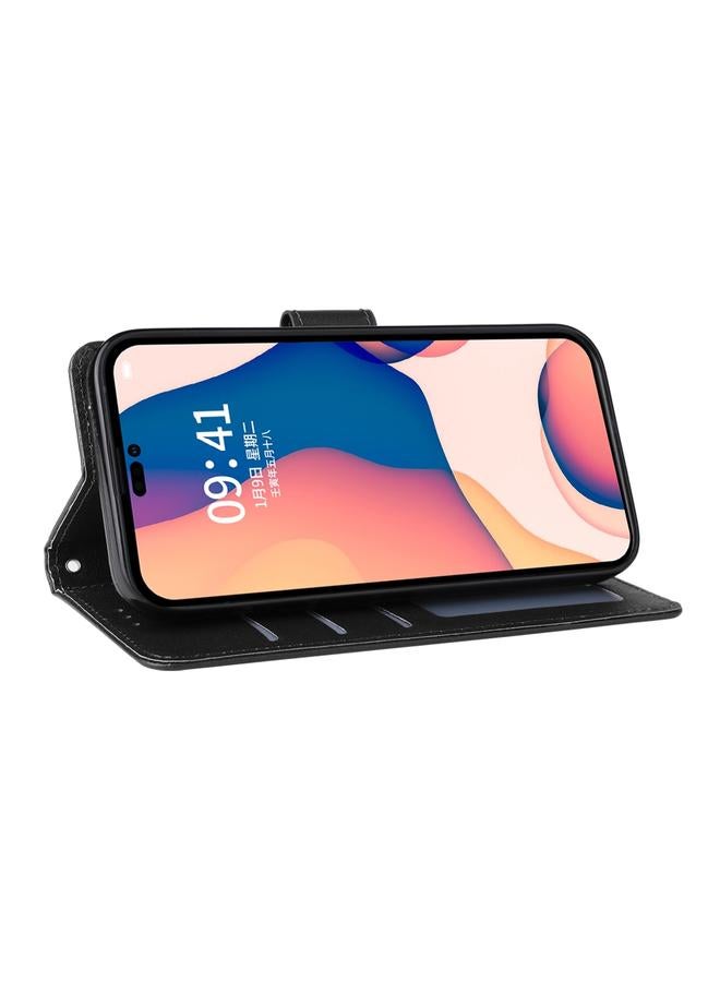 S-TOP Case For iPhone 14 Pro Max Multifunctional Horizontal Flip Leather Case with Three Card Slot - Image 5