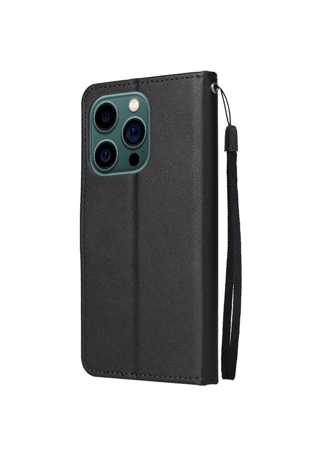 S-TOP Case For iPhone 14 Pro Max Multifunctional Horizontal Flip Leather Case with Three Card Slot - Image 3