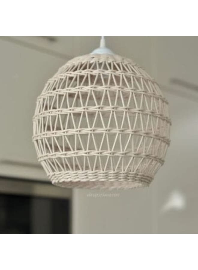 Wahag Boho Rope Whisper Chandelier Dimensions (W x H): 35cm x 45cm (Unique Design)  - Image 1
