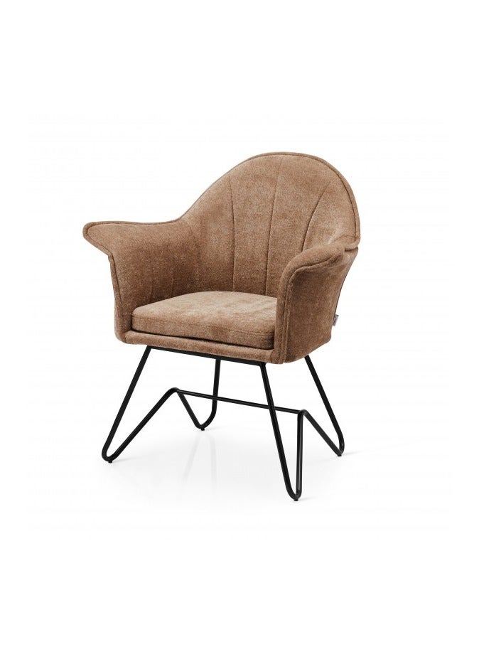 سحابة كرسي قماش بني