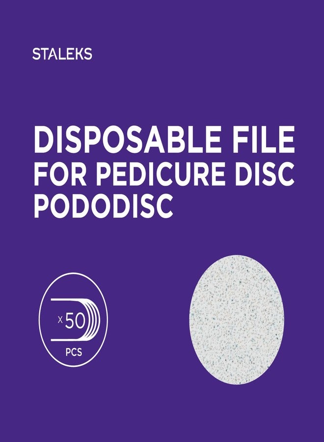 ستالكس برو مبارد ستالكس برو البيضاء للاستخدام مرة واحدة لأقراص الباديكير PODODISC S Expert - حبيبات 100 - 50 قطعة - لإزالة الجلد الخشن - للعناية بالقدمين للاستخدام مرة واحدة - Image 4