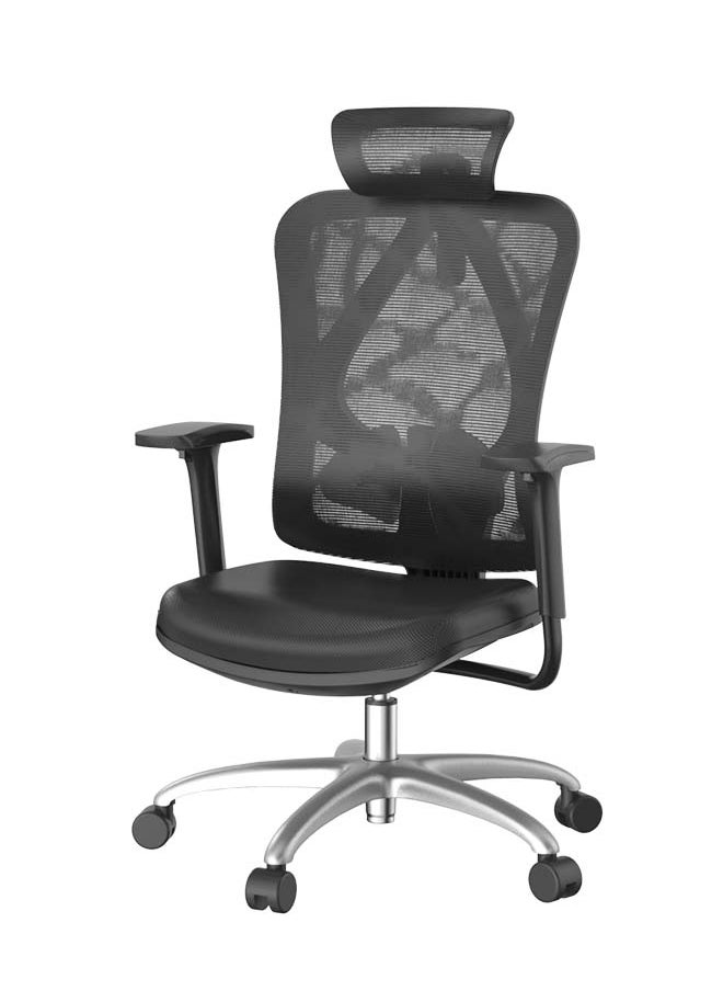 SIHOO SIHOO BIFMA Testing M18C Height Adjustable Full Mesh Office 4D Linked Armrests Office Furniture Ergonomic Chair (with footrest)  - Image 3