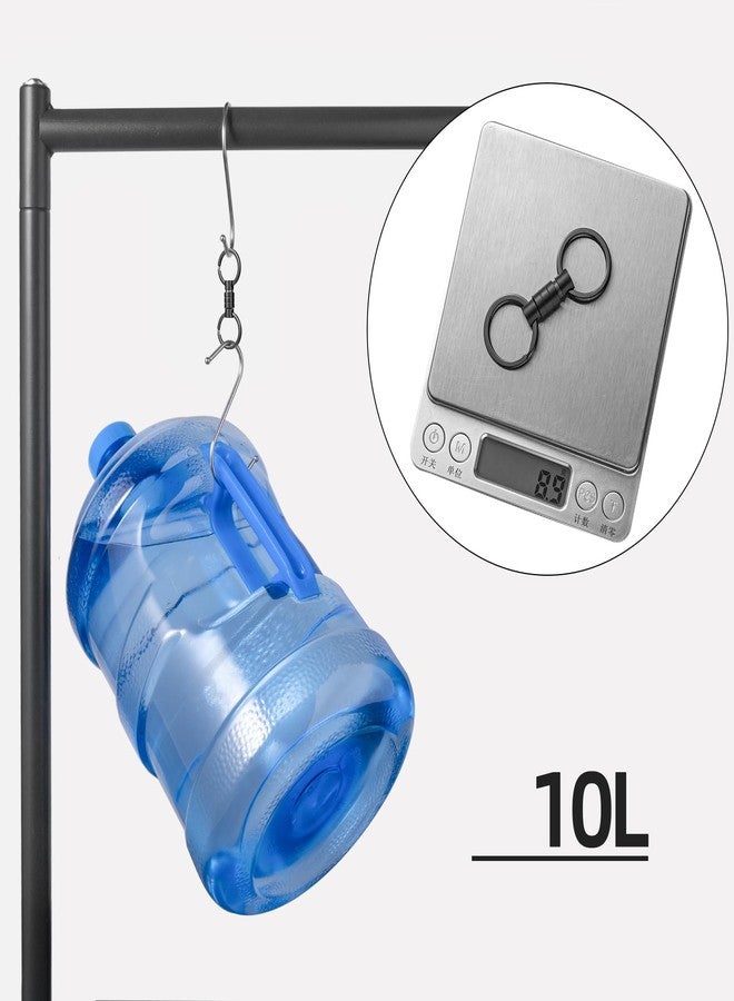 FEGVE Titanium Small Quick Release Keychain, Pull Apart Detachable Keychain with 4 Key Rings for Men and Women - Image 5